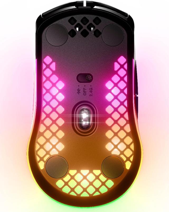 Alt view image 18 of 19 - Steel Series Aerox 3 Wireless 18000dpi RGB Gaming Mouse