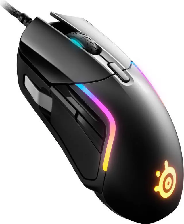 Alt view image 12 of 20 - SteelSeries Rival 5 Gaming Mouse #62551