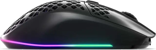Alt view image 2 of 20 - SteelSeries - Aerox 3 2022 Edition Wireless Optical Gaming Mouse with Ultra Lightweight Design - Onyx (62612)