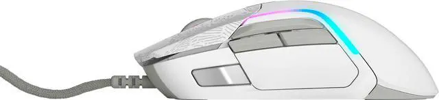 Alt view image 4 of 12 - steelseries rival 5 gaming mouse with prismsync rgb lighting and 9 programmable buttons - fps, moba, mmo, battle royale - 18,000 cpi truemove air optical sensor - destiny 2 limited edition design