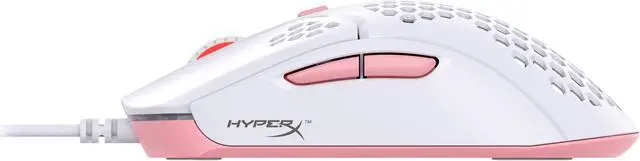 Alt view image 3 of 12 - HyperX - Pulsefire Haste Wired Optical Gaming Mouse with RGB Lighting - White and pink