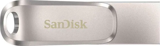 Alt view image 5 of 12 - SanDisk 128GB Metal Dual Drive Luxe USB Type-C Flash Drive