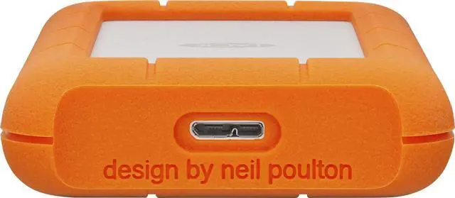 Alt view image 18 of 20 - LaCie 5TB Rugged Mini Portable Hard Drive USB 3.0 Model STJJ5000400 Orange