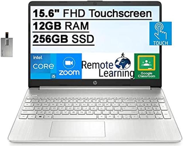 2021 HP 15.6in FHD IPS Touchscreen Laptop Computer, Intel Core i5