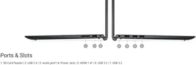 Alt view image 5 of 5 - 2022 Newest Dell Inspiron 15 3510 Laptop, 15.6" HD Display, Intel Celeron N4020 Processor, 8GB DDR4 RAM, 128GB PCIe SSD, Webcam, HDMI, Wi-Fi, Bluetooth, Windows 11 Home, Black