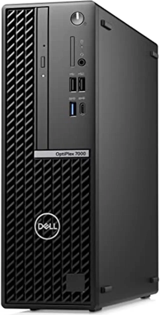 Main image of Dell OptiPlex 7000 Desktop Computer - Intel Core i5 12th Gen i5-12500 Hexa-core (6 Core) 3 GHz - 8 GB RAM DDR4 SDRAM - 256 GB M.2 PCI Express NVMe 3.0 x4 SSD - Small Form Factor - Black (NM3JH)