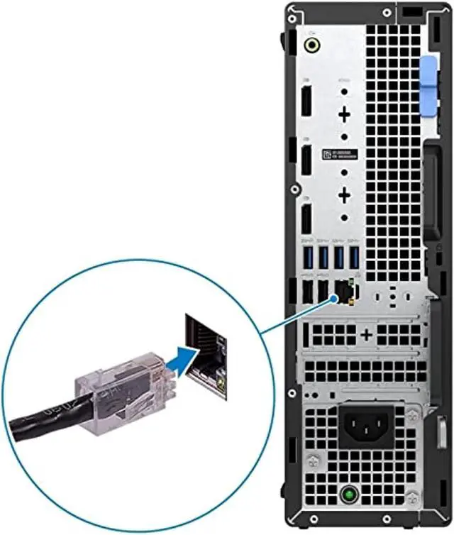 Alt view image 4 of 5 - Dell OptiPlex 7000 Desktop Computer - Intel Core i5 12th Gen i5-12500 Hexa-core (6 Core) 3 GHz - 8 GB RAM DDR4 SDRAM - 256 GB M.2 PCI Express NVMe 3.0 x4 SSD - Small Form Factor - Black (NM3JH)