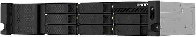 Alt view image 4 of 12 - QNAP TS-873AeU-4G-US 8 Bay High-Speed Short Depth Rackmount Rackmount Dual-2.5GbE NAS AMD Ryzen CPU, 4GB DDR4 Memory and 2.5GbE (2.5G/1G/100M) Network Connectivity (Diskless)