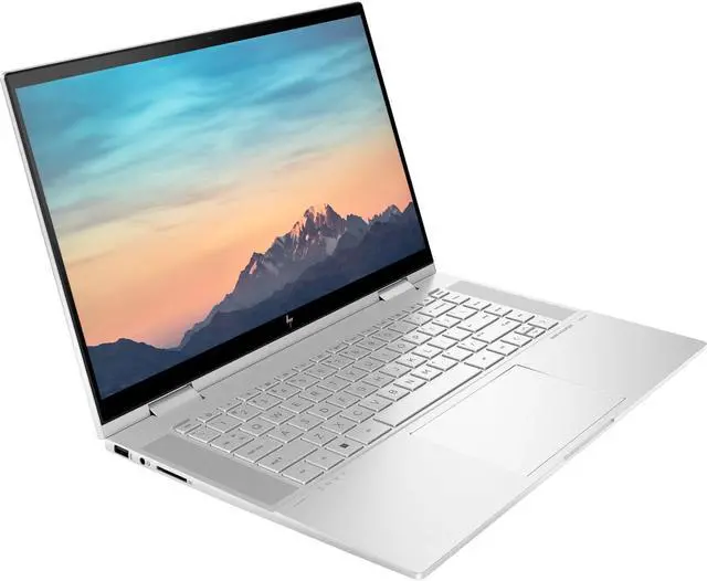 Alt view image 3 of 6 - HP Envy x360 2-in-1 Laptop, 15.6" FHD Touchscreen, 12th Gen Intel Core i7-1255U, 32GB RAM, 1TB PCIe SSD, Webcam, Backlit Keyboard, Wi-Fi 6, HDMI, Windows 11 Home, Silver, HP Stylus Pen Included