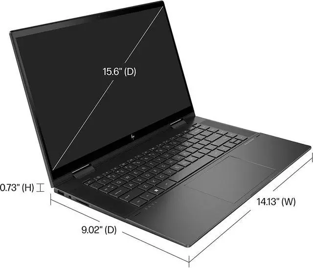 Alt view image 4 of 7 - 2022 HP Envy X360 15 2-in-1 Touchscreen (Ryzen 5 5625U, 32GB RAM, 1TB SSD, Active Stylus, IST Bag) AMD 6-Core(Beat i7-1165G7) 15.6" FHD Convertible Laptop, Backlit, Pen, Alexa, Windows 11 Home