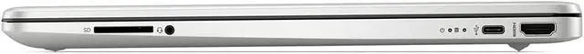 Alt view image 5 of 5 - HP 15.6" Full HD IPS Touchscreen Premium Laptop | Intel Core i5-1135G7 | Intel Iris Xe Graphics | HDMI | 32GB DDR4 | 1TB SSD | Windows 11 Home S Mode | Silver | with USB3.0 HUB Bundle