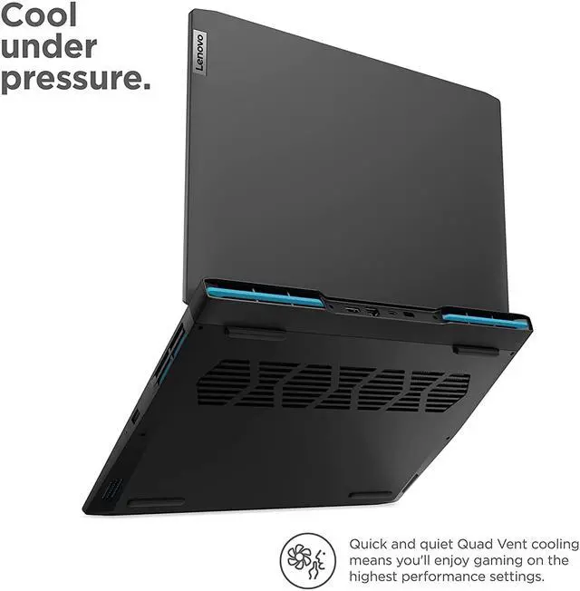 Alt view image 5 of 5 - Lenovo - 2022 - IdeaPad Gaming 3 - Gaming Laptop Computer - 15.6" FHD - 120Hz - AMD Ryzen 5 6600H - 8GB DDR5 RAM - 256GB SSD - NVIDIA RTX 3050 Graphics - Windows 11 Home - Free 3-Month Xb (82SB0001US)