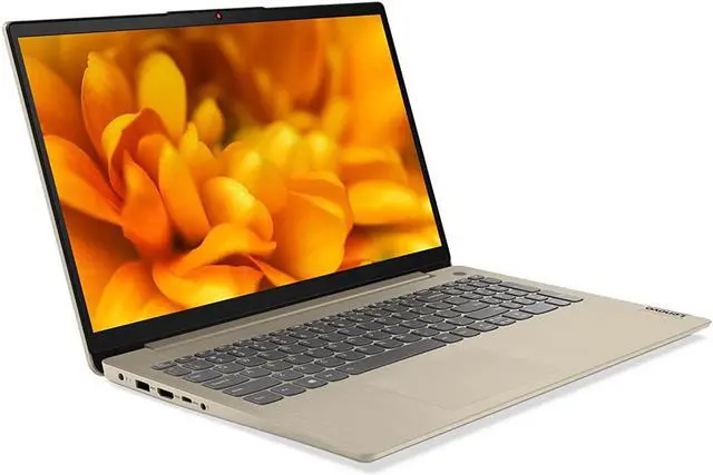Alt view image 7 of 7 - Lenovo Flagship Ideapad 3i 15 Business Laptop 15.6" FHD IPS Touchscreen 11th Gen Intel Core i3-1115G4 (Beats i5-8265U) 4GB RAM 256GB SSD Fingerprint Reader USB-C Dolby Audio Win11 Sand + HDMI Cable