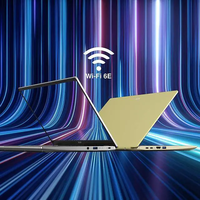 Alt view image 4 of 5 - Acer Swift 3 SF314-512T-56CT Thin  and  Light Laptop | 14" FHD Touch | Intel Core i5-1240P | Intel Iris Xe Graphics | 16GB LPDDR4X | 512GB SSD | Intel Wi-Fi 6E | Backlit Keyboard | Wind (NX.K7FAA.001)