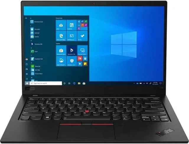 Main image of Lenovo ThinkPad X1 Carbon 8th Gen 20U9002MUS 14" Ultrabook - Full HD - 1920 x 1080 - Intel Core i7 (10th Gen) i7-10510U Quad-core (4 Core) 1.80 GHz - 16 GB RAM - 512 GB SSD - Black - Wind (20U9002MUS)