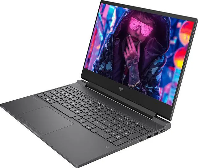 Alt view image 3 of 5 - HP 2022 Victus Gaming Laptop, 144Hz 15.6" FHD Display, 12th Gen Core i5-12450H(> Ryzen 7 5800H), 16GB DDR4 RAM, 1TB NVMe SSD, NVIDIA Geforce GTX 1650, Backlit Keyboard, WiFi 6, RJ-45, HDMI, Win 11