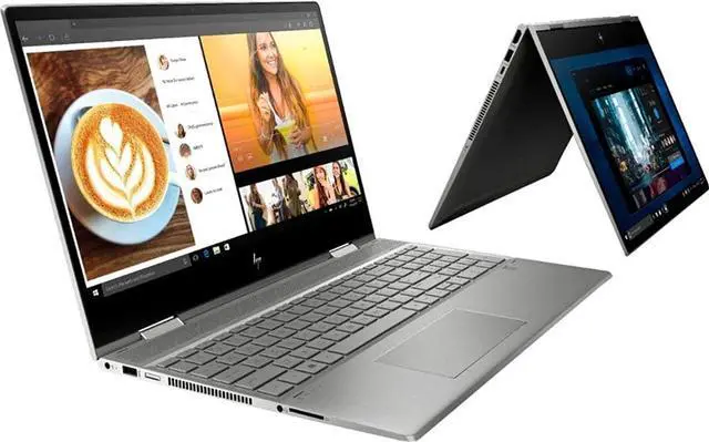 Alt view image 3 of 4 - HP Envy x360-15.6" FHD Touch - 10th gen i7-10510U - 12GB - 512GB SSD+16GB Optane (15M-DR1012DX)