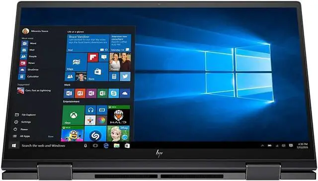 Alt view image 7 of 9 - HP Envy x360 15.6" Touchscreen 2-in-1 Laptop - AMD Ryzen 7 5700U - 1080p - Windows 11
Tablet Notebook 15-ee1093cl