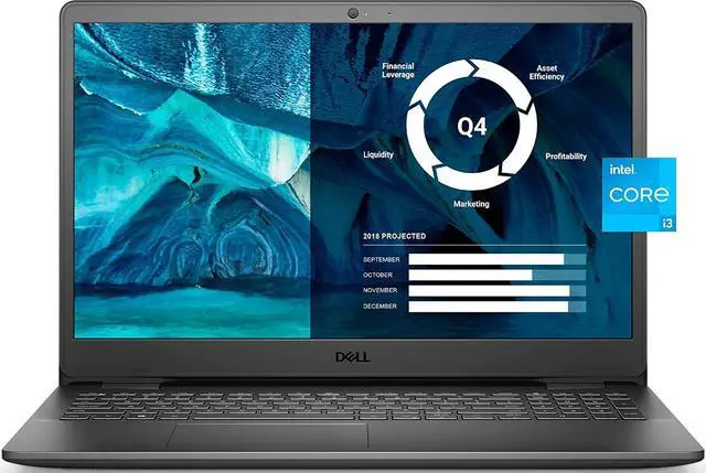 Main image of Dell 2021 Newest Vostro 3500 15.6'' FHD Business Laptop, Intel Core i3-1115G4, 8GB RAM 256GB PCIe SSD, Webcam, HDMI, Wi-Fi, Windows 10 Pro