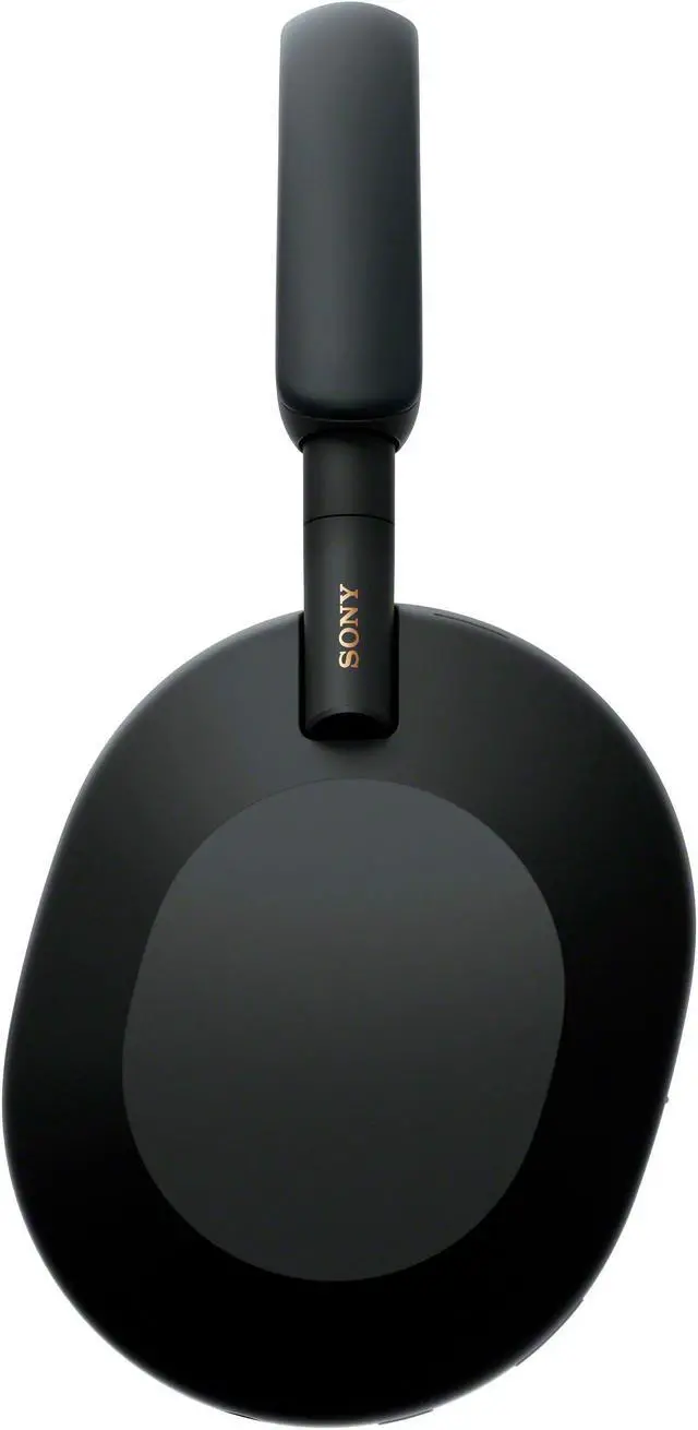 Alt view image 2 of 3 - Sony - WH1000XM5 Wireless Noise-Canceling Over-the-Ear Headphones - Black (WH1000XM5/B)