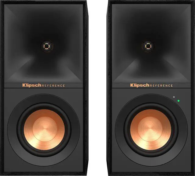 Main image of Klipsch - Reference 4" 35W 2-Way Powered Speakers (Pair) - Black (1071484)