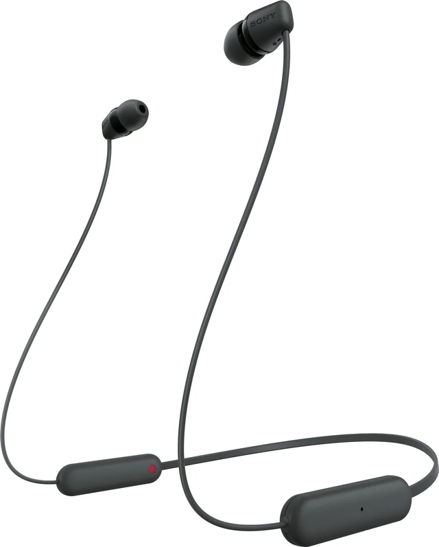 Main image of Sony - WIC100 Wireless In-ear Headphone - Black (WIC100/B)