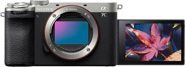 Alt view image 13 of 20 - Sony Alpha 7C II Full-Frame Interchangeable Lens Camera - Silver