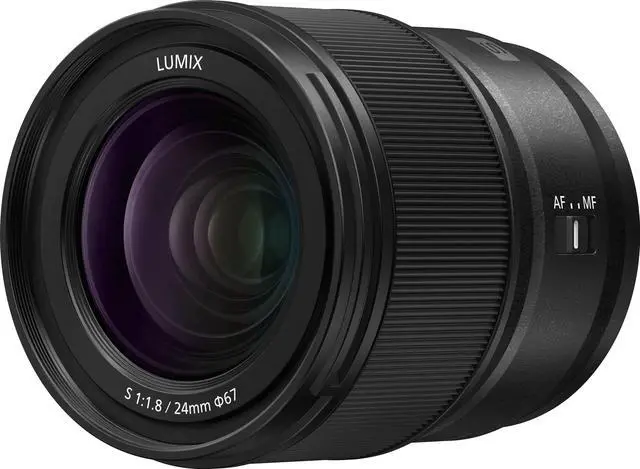 Alt view image 5 of 12 - Panasonic LUMIX S Series Camera Lens, 24mm F1.8 L-Mount Interchangeable Lens for Mirrorless Full Frame Digital Cameras, S-S24