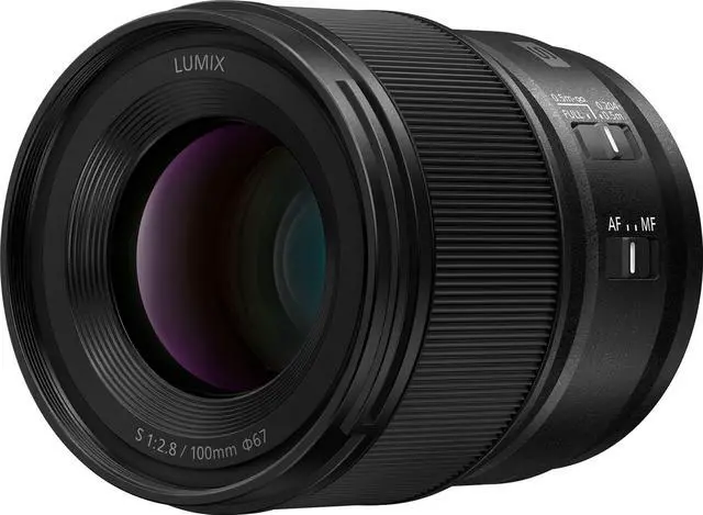 Alt view image 3 of 20 - Panasonic LUMIX Full Frame Camera Lens, S 100mm F2.8 Macro - S-E100