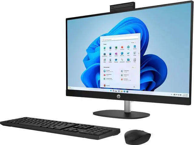 Alt view image 4 of 4 - HP - 27" Touch-Screen All-in-One with Adjustable Height - AMD Ryzen 7 - 16GB Memory - 1TB SSD - Jet Black (7G9S2AA#ABA)