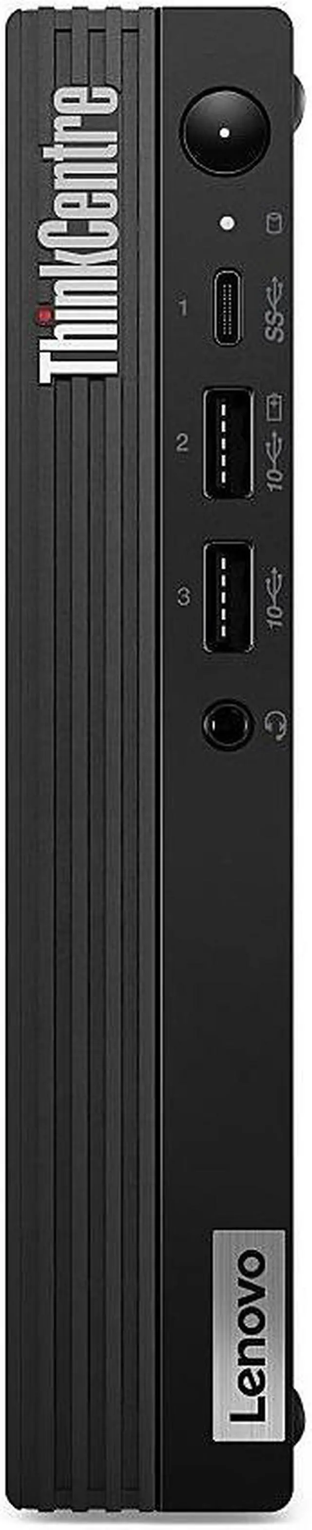 Main image of Lenovo - ThinkCentre M70q Gen 3 Desktop - Intel Core i7 - 16GB Memory - 512GB SSD - Black (11T3000RUS)