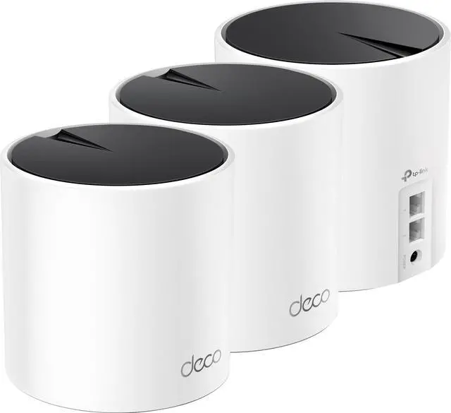 Alt view image 2 of 3 - TP-Link - Deco X25 AX1800 Dual-Band Whole Home Mesh Wi-Fi 6 System (3-Pack) - White (DECOX25(3-PACK))