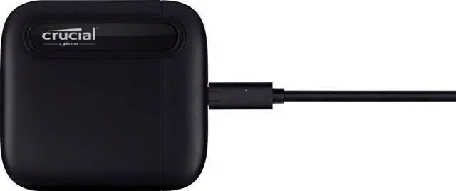 Alt view image 7 of 8 - Crucial  X6 SE 4TB External USB-C/USB-A Portable SSD CT4000X6SSD9SE