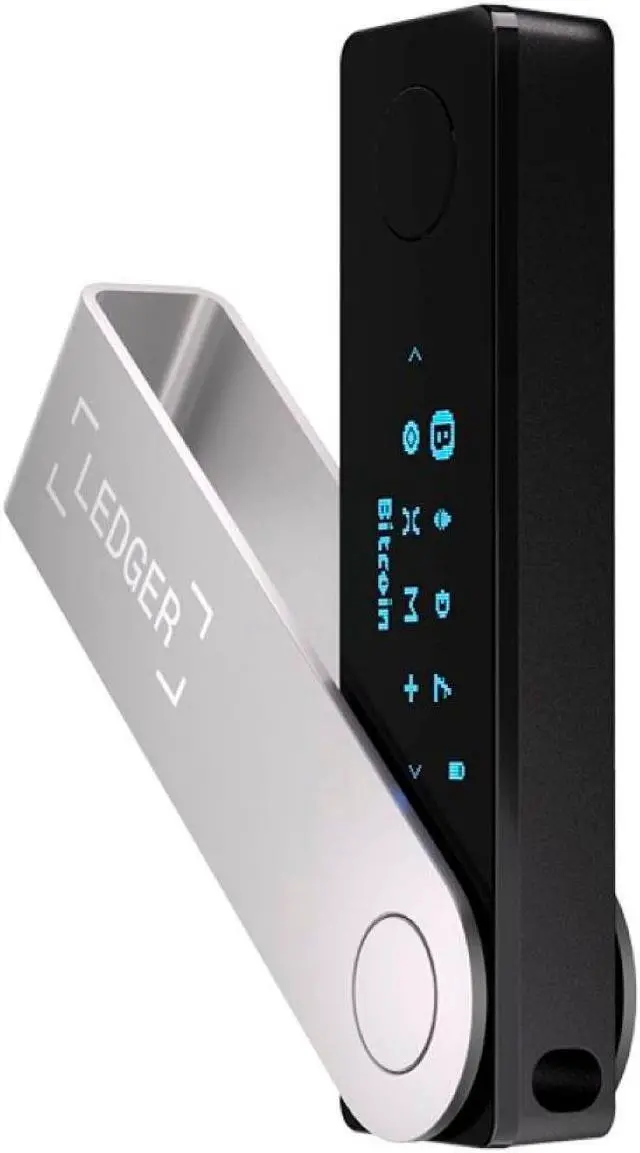 Alt view image 3 of 3 - Ledger Nano X Crypto Hardware Wallet - Bluetooth - Onyx Black