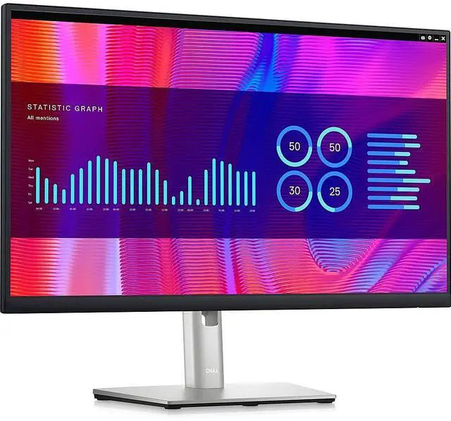 Alt view image 14 of 15 - Dell P2423DE 23.8" LCD Monitor - 24" Class