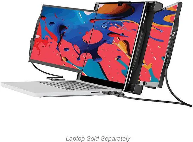 Alt view image 4 of 13 - Mobile Pixels - TRIO 2.0 13.3" LCD Monitor - Black (101-1003P04)