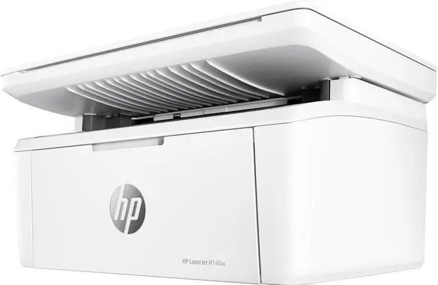 Alt view image 3 of 3 - HP - LaserJet M140w Wireless Black and White Laser Printer - White (7MD72F#BGJ)