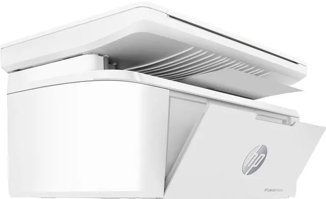 Alt view image 2 of 3 - HP - LaserJet M140w Wireless Black and White Laser Printer - White (7MD72F#BGJ)