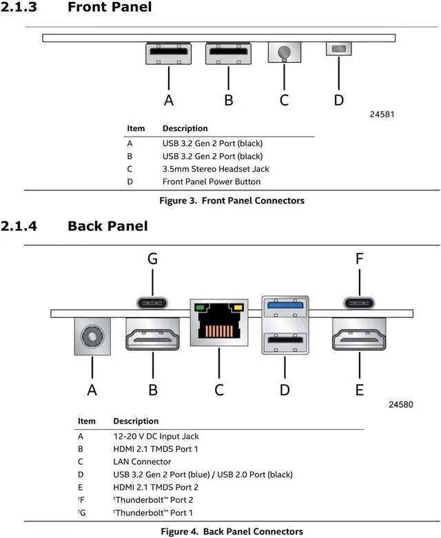 Alt view image 9 of 9 - Intel NUC 13 Arena Canyon Kit NUC13ANHi7 (12-Core i7-1360P Iris Xe Graphics), Thunderbolt 4, USB 3.0, Wi-Fi 6E AX211 (Gig+) Wireless, Bluetooth 5.3  Barebone System No Memory