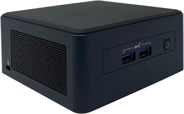 Alt view image 2 of 5 - Intel PC Intel NUC 11 Pro Kit NUC11TNHi7 Mini Desktop PC Computer - 11th Gen Intel Core i7-1165G7 up Black (NUC11TNHi7)