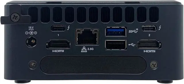 Alt view image 4 of 5 - Intel PC Intel NUC 11 Pro Kit NUC11TNHi7 Mini Desktop PC Computer - 11th Gen Intel Core i7-1165G7 up Black (NUC11TNHi7)