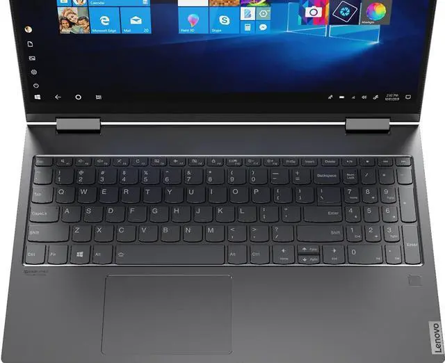 Alt view image 6 of 7 - Lenovo Yoga C740 2-in-1 15.6" Touch Screen Laptop - Intel Core i5 - 8GB Memory - 512GB SSD + 32GB Optane H10 - Iron Grey (81TD0078US)