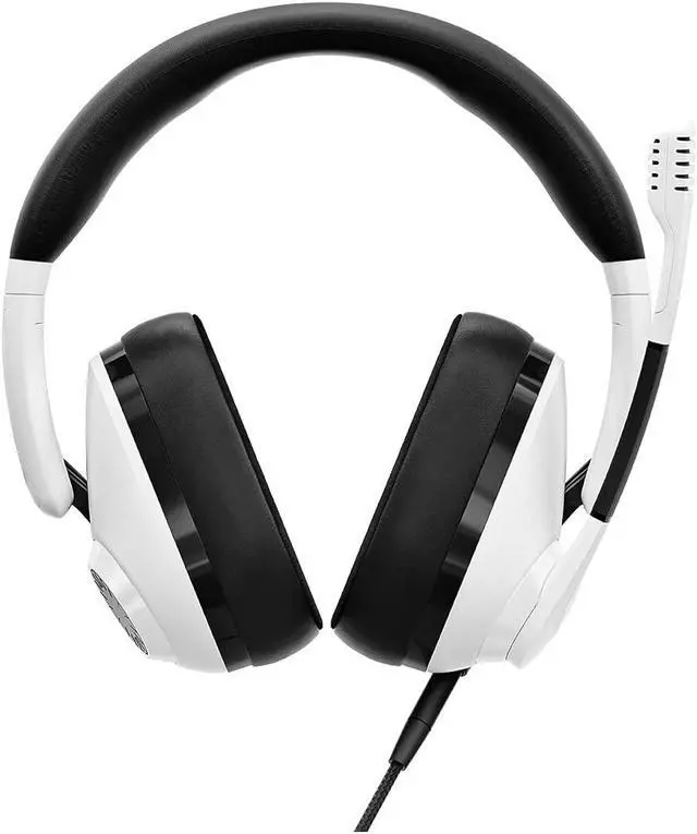 Alt view image 4 of 7 - Headset with Microphone for PC, USB Computer Headsets AI-Powered Environmental Noise Cancelling Headphone with Busylight, Mic Mute Boom  and  Volume Control, Wired Over-Ear Headset for Lap (H2-Direct)