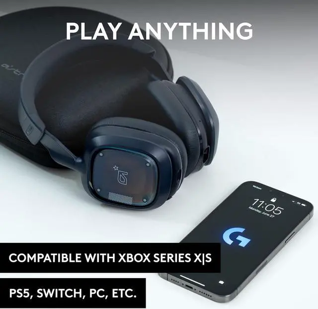 Alt view image 2 of 5 - ASTRO Gaming A30 Lightspeed Wireless Headset for Xbox Series X|S,  PC, PS5, Nintendo Switch - Blue