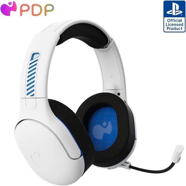 PDP AIRLITE PRO Wireless Power Stereo Gaming Headset with Noise Cancelling Microphone Compatible with PS5 PS4 PS3 Console PC Comfortable Lightweight Headphones Long Battery Life Frost 052 017 WH Neweg...