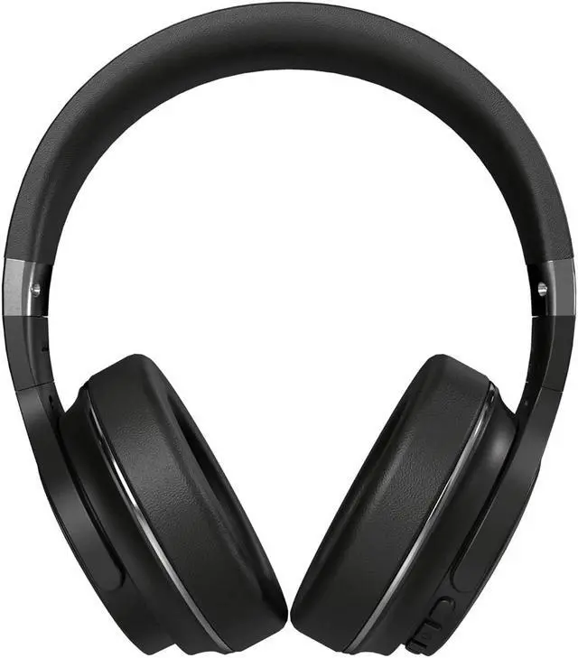 Alt view image 2 of 5 - Raycon The Everyday Wireless Bluetooth Over Ear Headphones, with Active Noise Cancelling, Awareness Mode and Built in Microphone, IPX 4 Water Resistance, 40 Hours of Battery Life (Black) (RBH820-BLA)