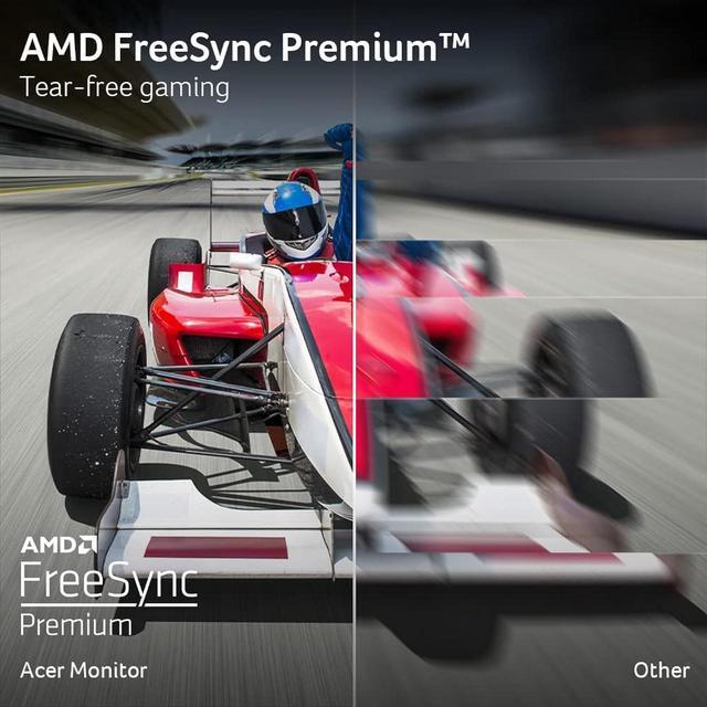 Alt view image 20 of 20 - Acer Nitro 27" WQHD 2560 x 1440 PC Gaming IPS Monitor | AMD FreeSync Premium | Up to 240Hz Refresh | Up to 0.5ms | DisplayHDR 400 | sRGB 99% | 1 x Display Port 1.4 & 2 x HDMI 2.0 | XV272U W2bmiiprx