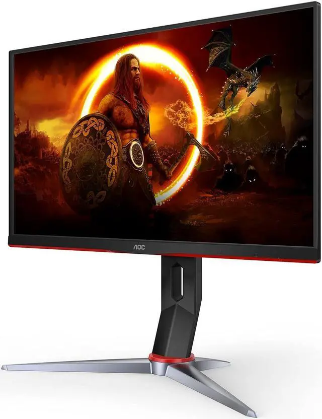 Alt view image 2 of 5 - AOC Q27G2S 27" Gaming Monitor, QHD 2K 2560x1440, 165Hz 1ms, G-SYNC Compatible, Height Adjustable, 3-Year Zero-Bright-dot,Black (Q27G2S)