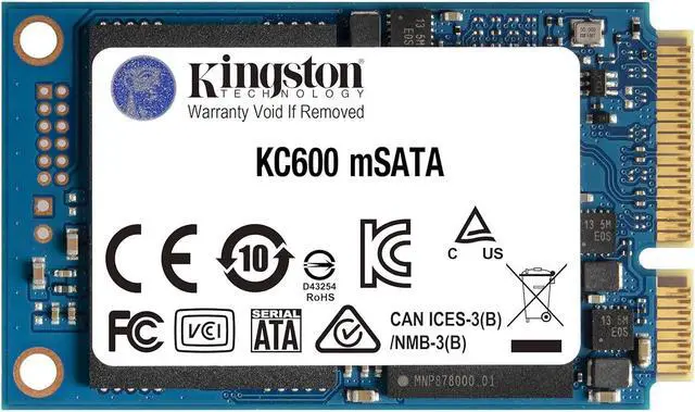Alt view image 18 of 20 - Kingston KC600 256GB MSATA Internal Solid State Drive SKC600MS/256G