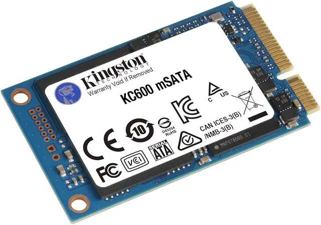 Alt view image 19 of 20 - Kingston KC600 256GB MSATA Internal Solid State Drive SKC600MS/256G
